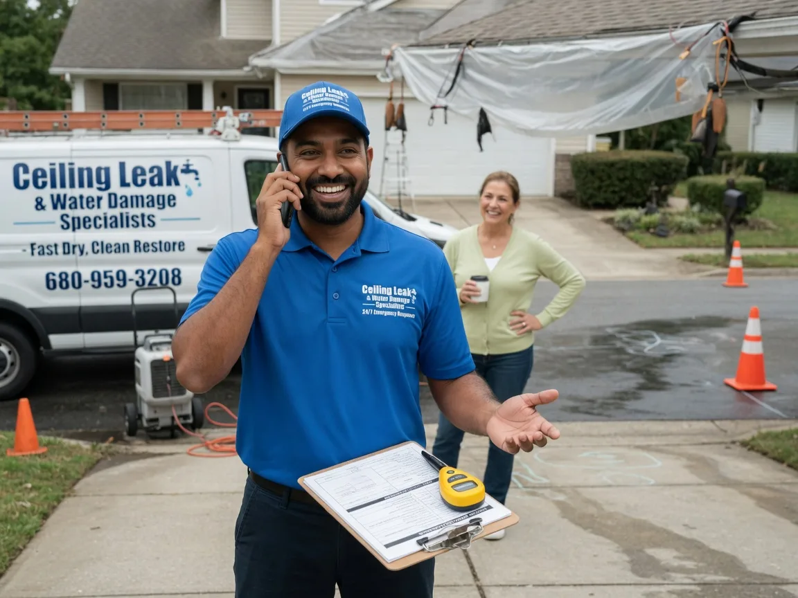 Ceiling Leak Cleanup Rocky Ridge, MD FAQs